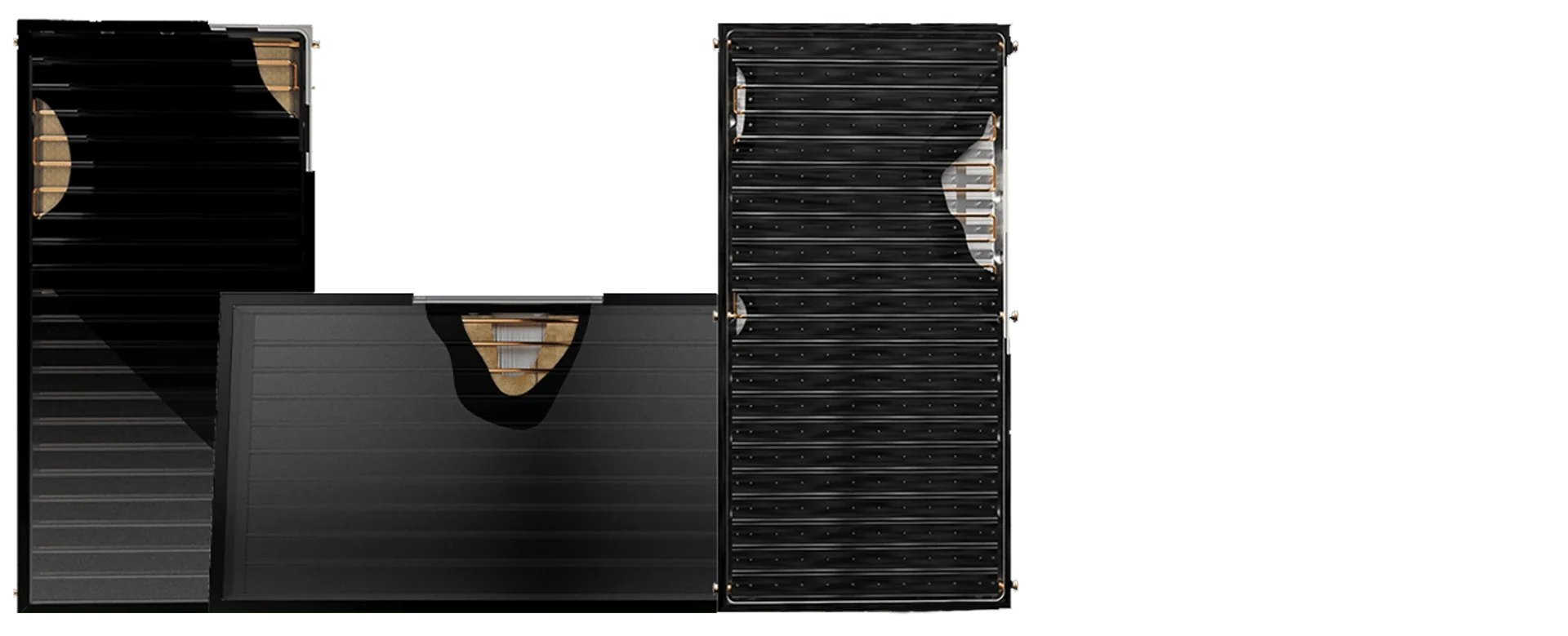 Solar thermal panel range