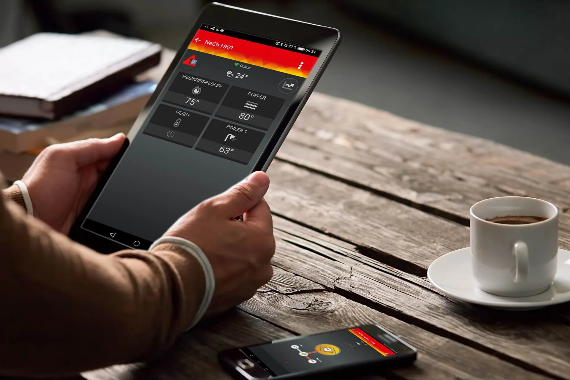 App Smartphone & Tablet | Hargassner